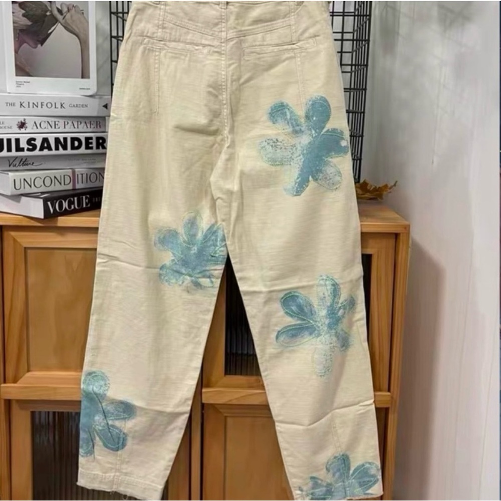 free people Floral pants - Picture 2 of 6